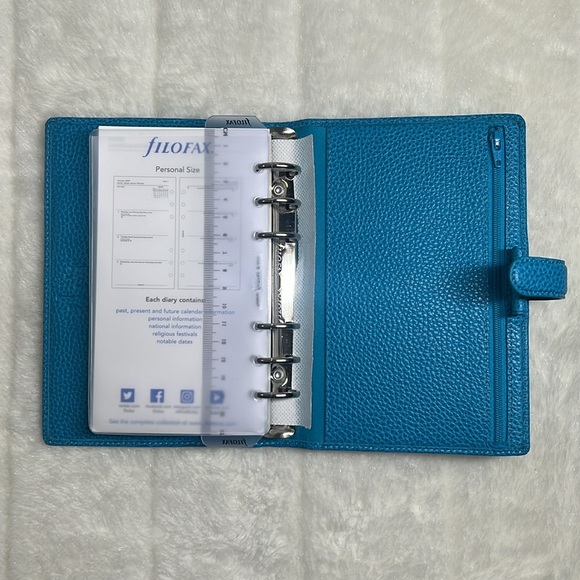 🎀 Filofax personal ring planner agenda organizer - Picture 7 of 9